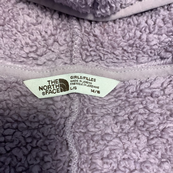 Girls North Face Fleece jacket size L 14/16 - Picture 2 of 6